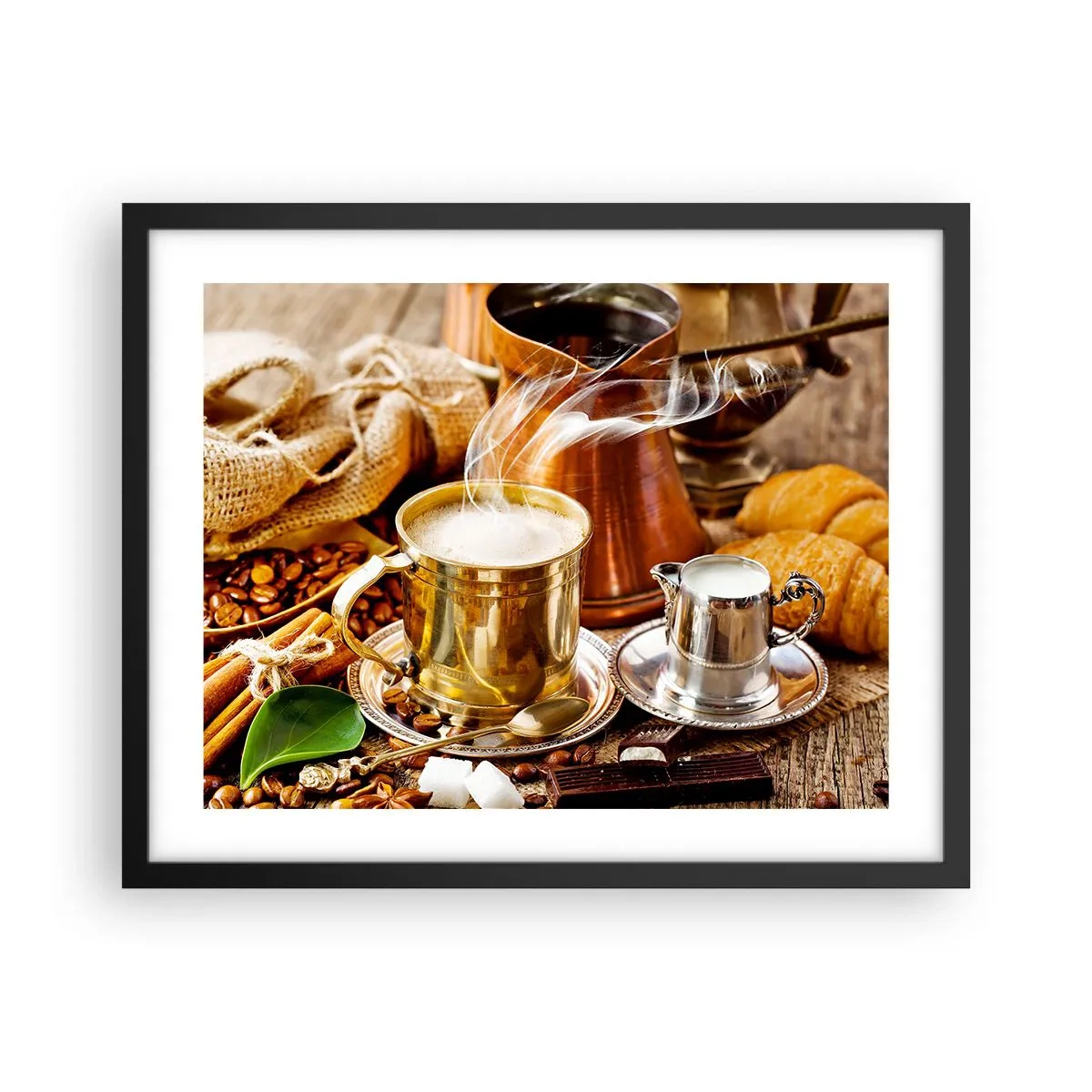 Poszter fehér keretben - Szép napot! - 50x40 cm