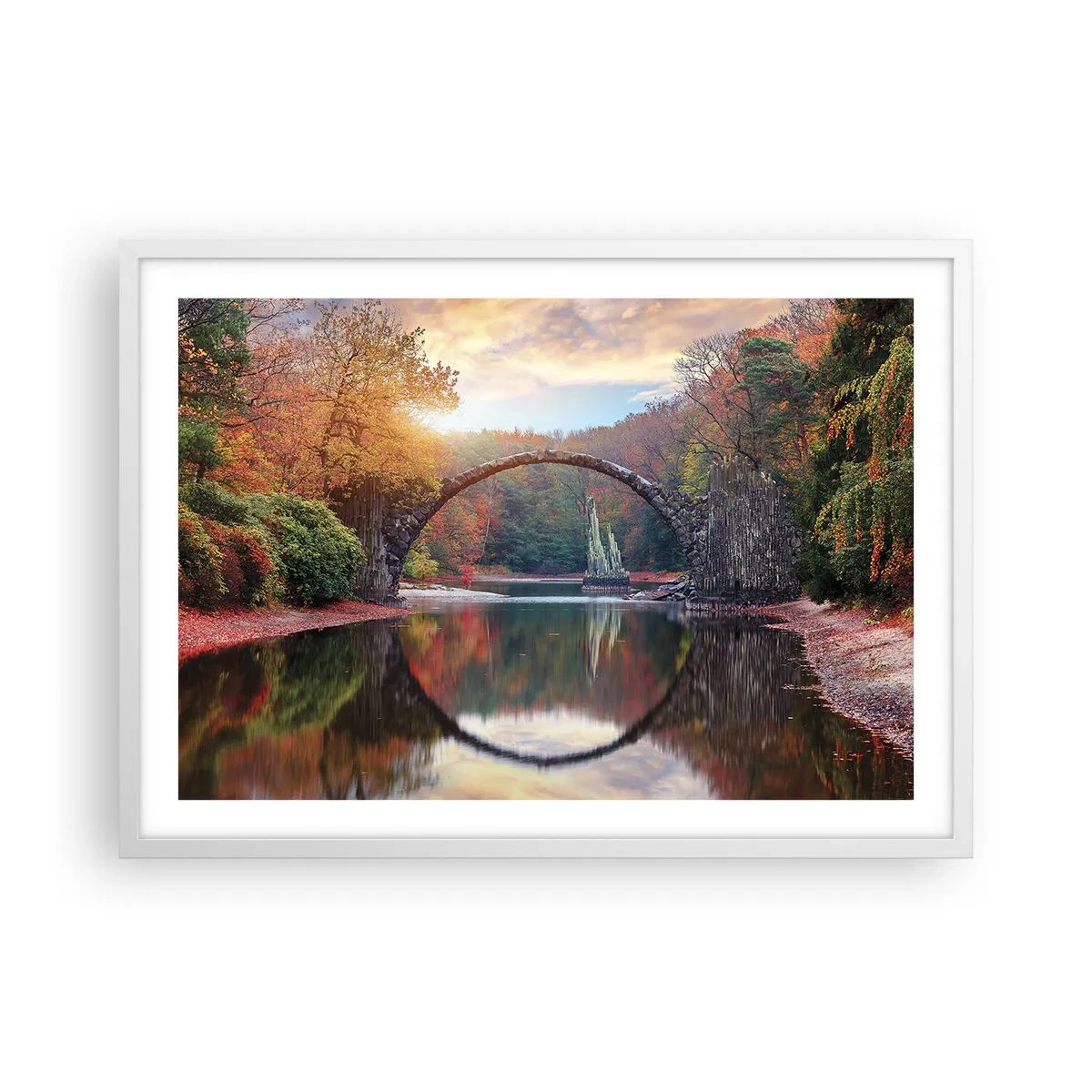 Poszter fekete keretben - A tükör másik oldalán - 70x50 cm