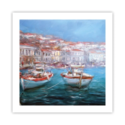 Poszter - Olasz öböl - 50x50 cm
