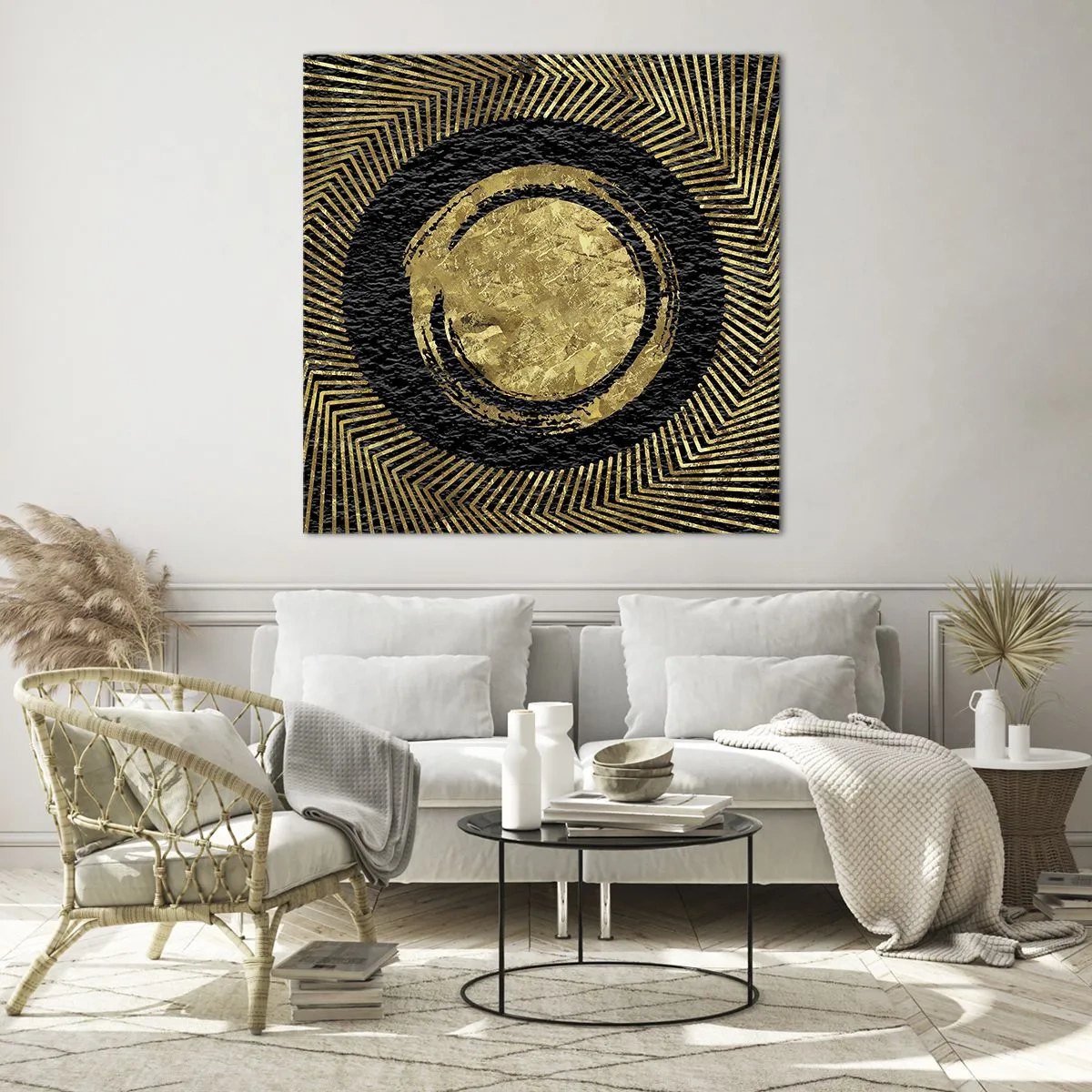 Üveg kép - Glamour kompozíció - 50x50 cm