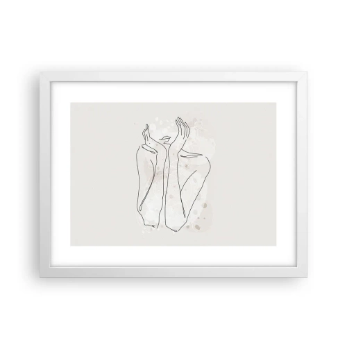 Poszter fekete keretben - Várva-várt pillanat - 40x30 cm