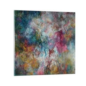 Üveg kép - Teljes virágzásban - 60x60 cm