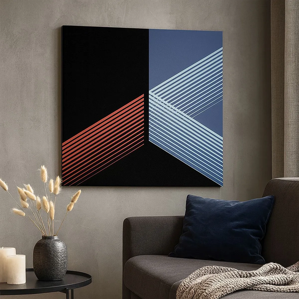 Vászonkép - Egyszerű történet - 30x30 cm