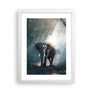 Poszter fekete keretben - Nyugodt séta - 30x40 cm