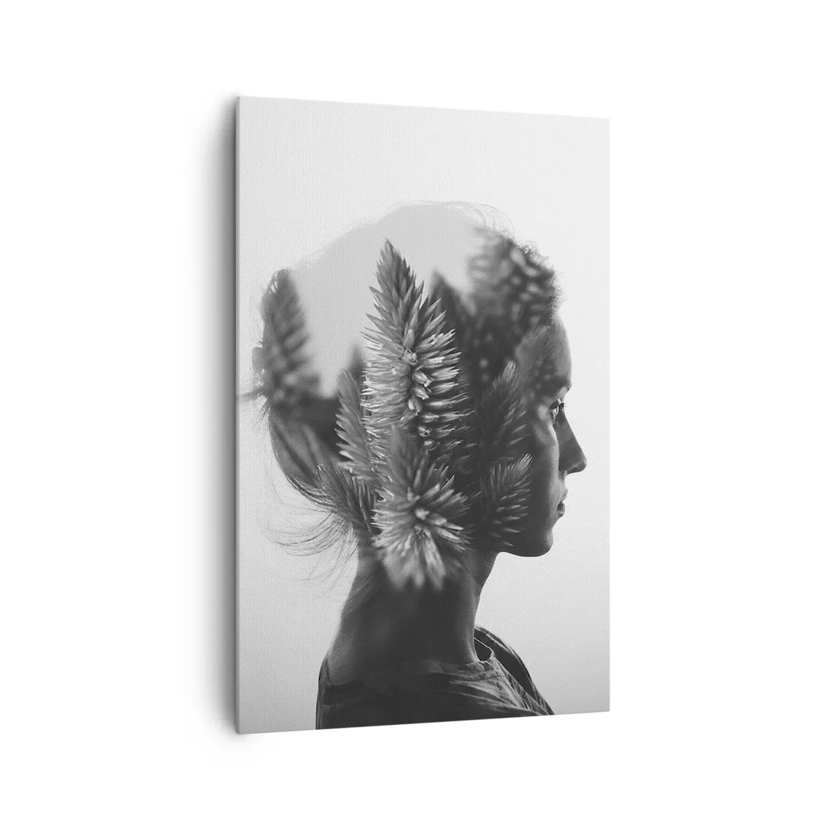 Vászonkép - A fenyőerdő hölgye - 80x120 cm