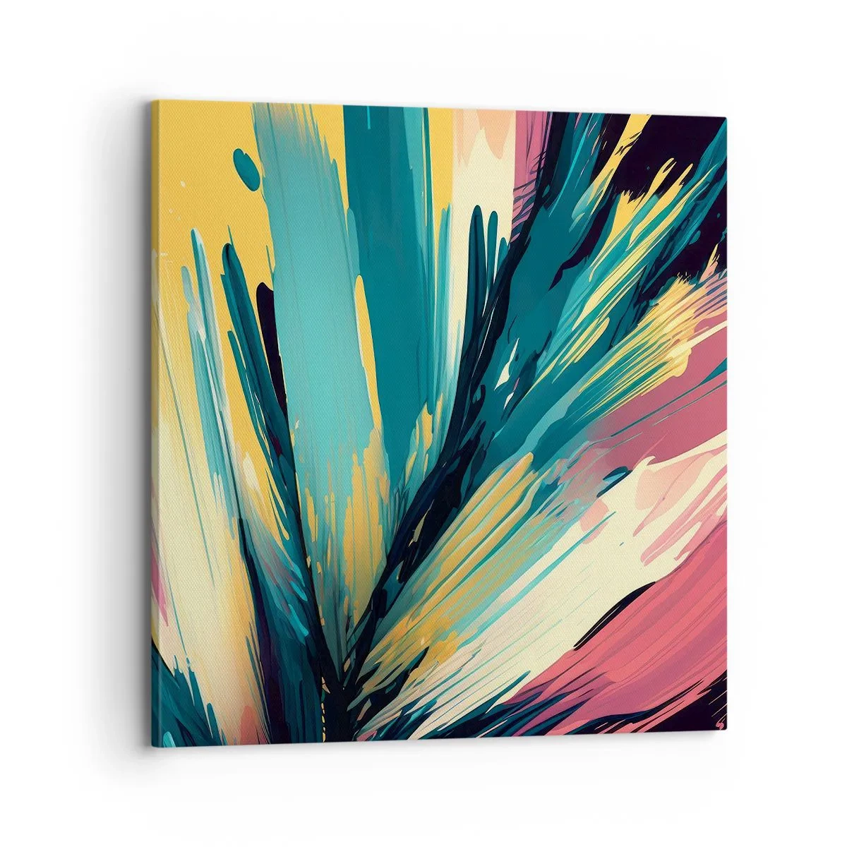 Vászonkép - Kompozíció - az öröm robbanása - 70x70 cm