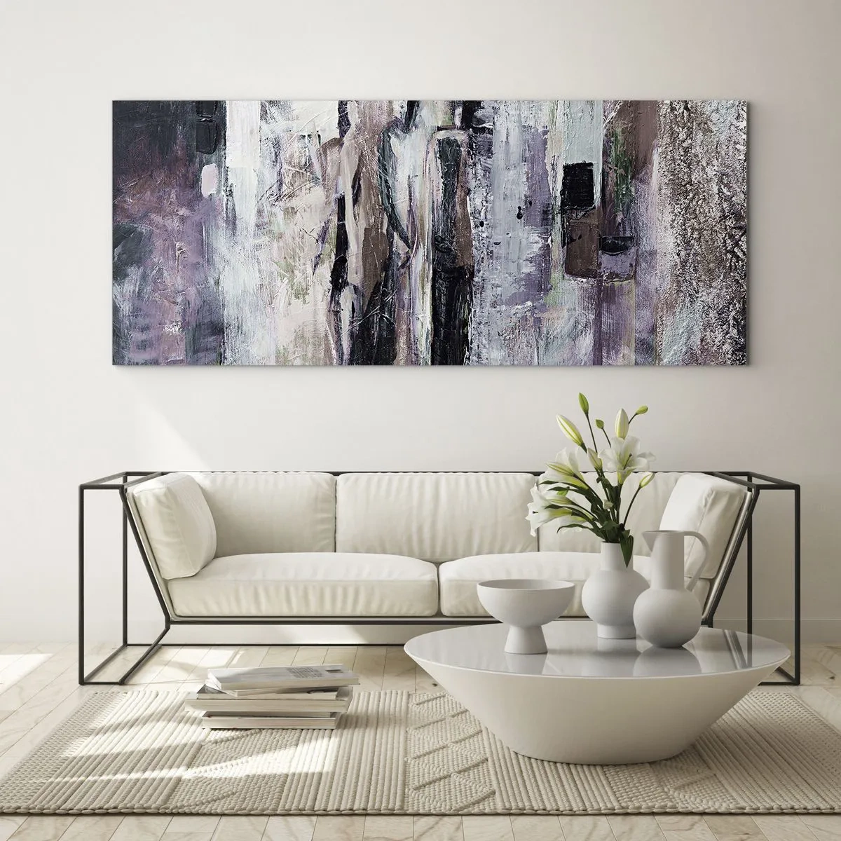 Üveg kép - A titokzatos hámas - 120x50 cm