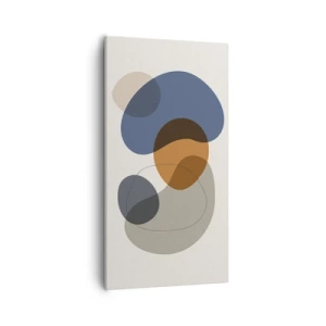 Vászonkép - Színek cseppjei - 55x100 cm