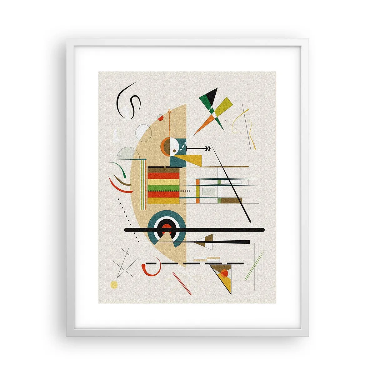 Poszter fekete keretben - És nevet a világ - 40x50 cm