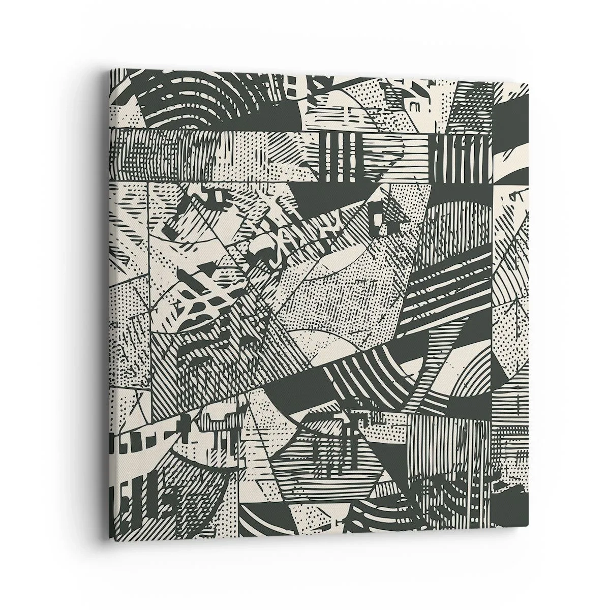 Vászonkép - A jelenkor dinamikája - 40x40 cm