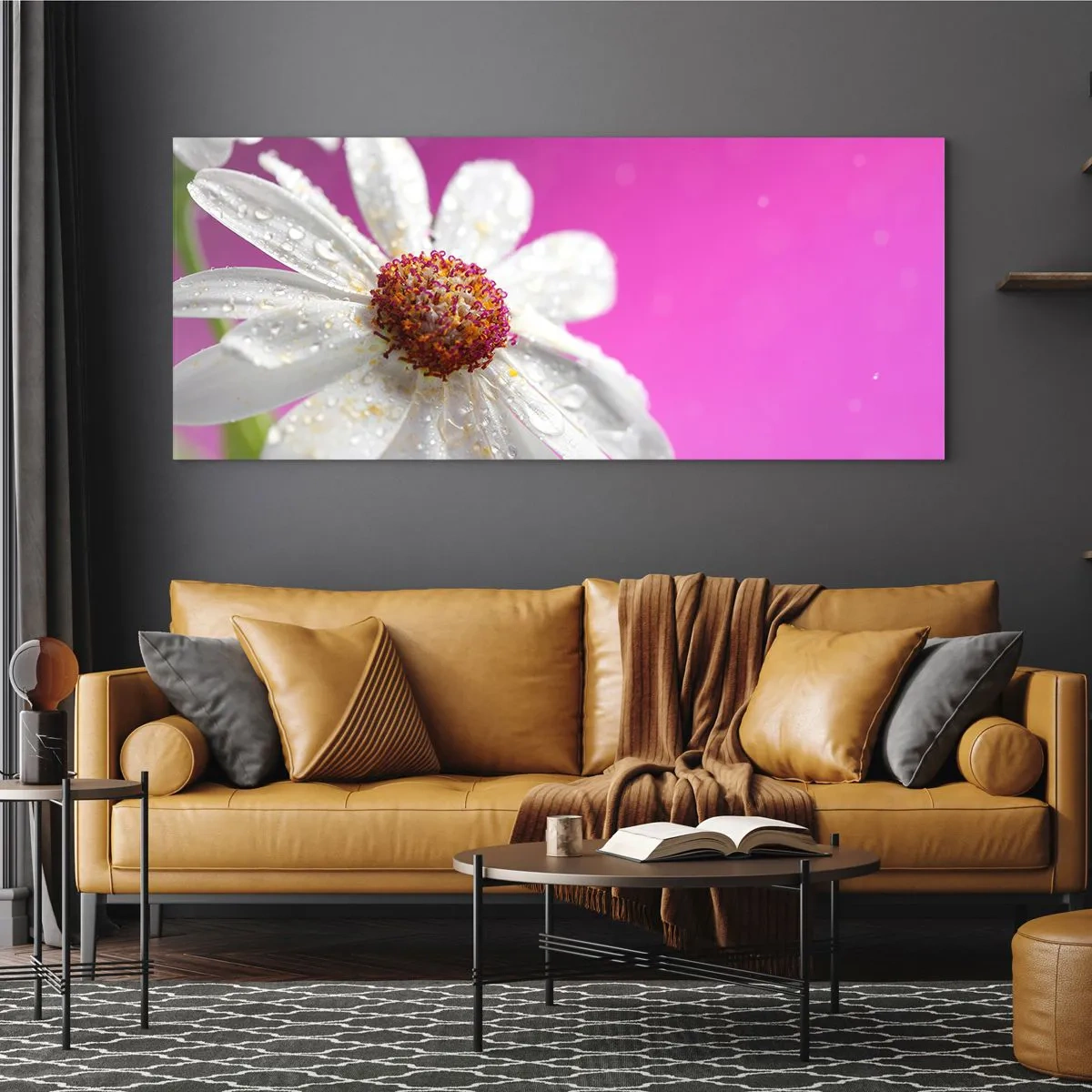 Üveg kép - A Szépségében szerény - 100x40 cm