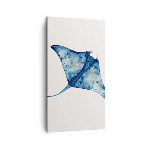 Vászonkép - Élet kékben - 45x80 cm