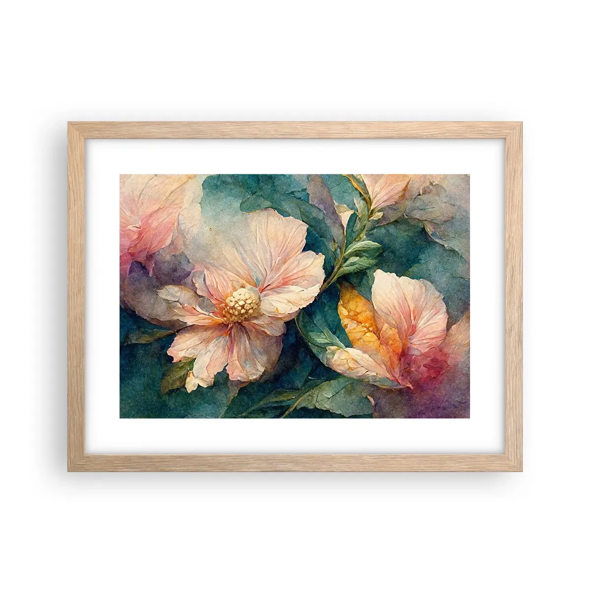 Poszter világos tölgy keretben - A nagyon finomság - 40x30 cm