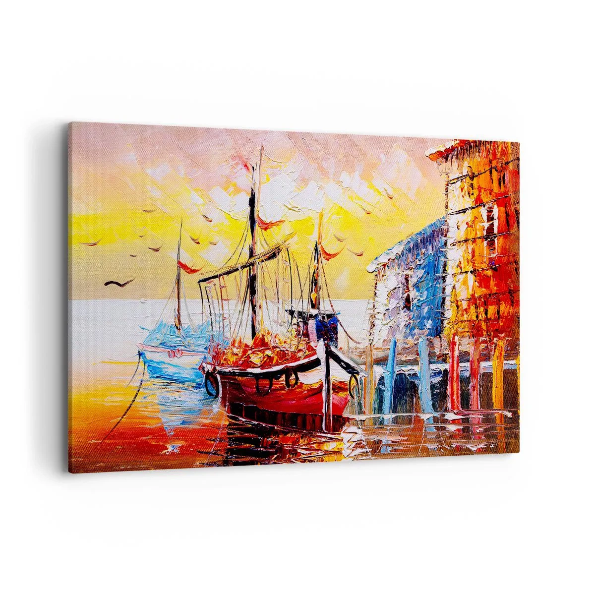 Vászonkép - Boldog visszatérés - 120x80 cm