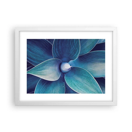 Poszter fekete keretben - Kékezve az égből - 40x30 cm