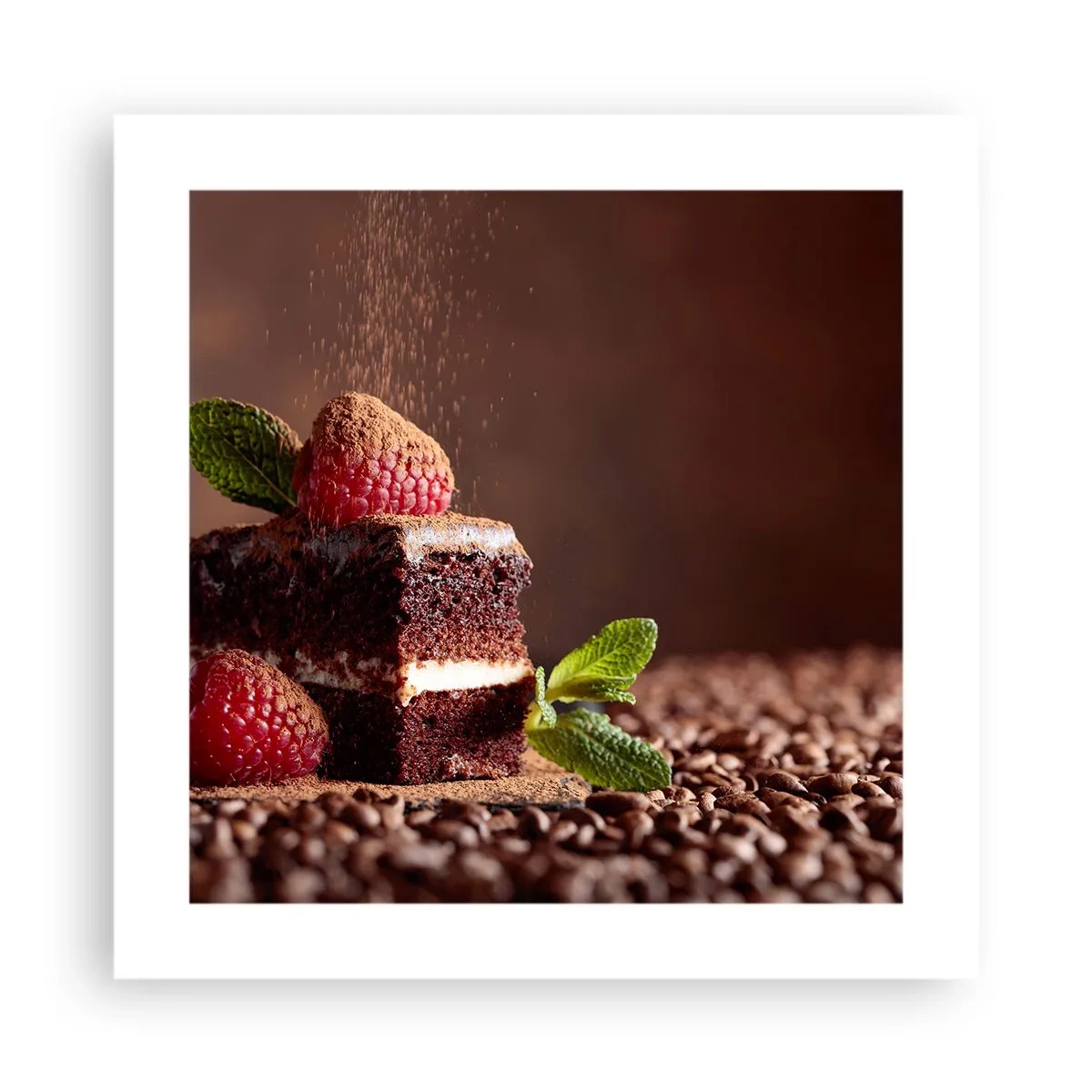 Poszter - Az élet édes - 40x40 cm