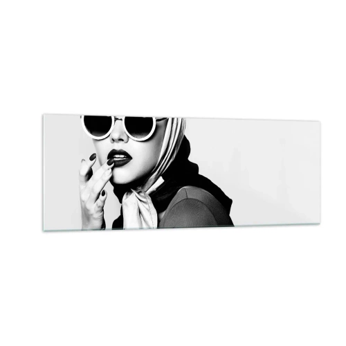 Üveg kép - Üdvözlet a 60-as évekből - 140x50 cm