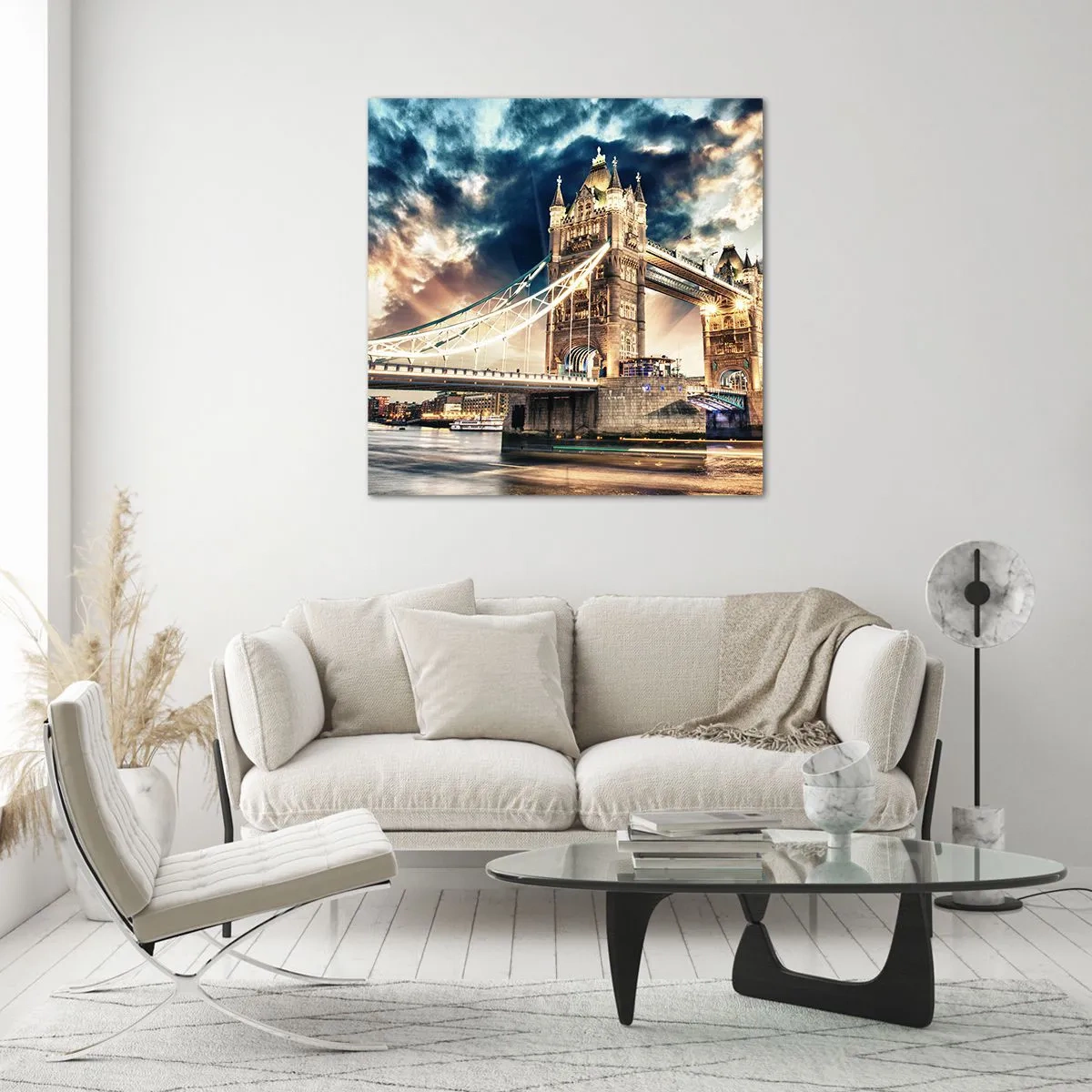 Üveg kép - A viktoriánus birodalom emlékműve - 60x60 cm