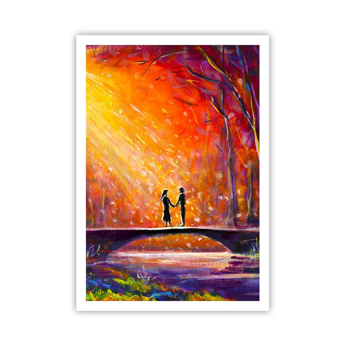 Poszter - Az ég is szereti őket - 70x100 cm