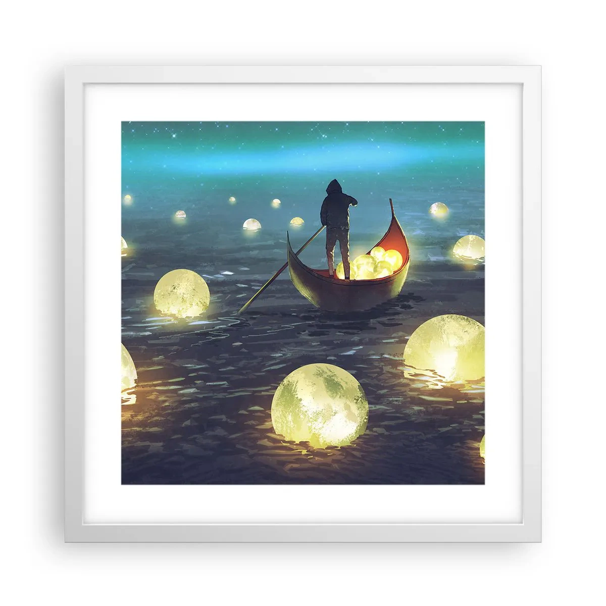 Poszter fekete keretben - Olyan dolgok, amelyekről a filozófusok soha nem álmodtak - 40x40 cm