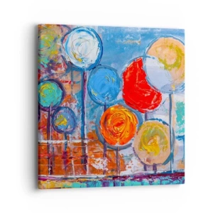 Vászonkép - Csodák a boton - 40x40 cm