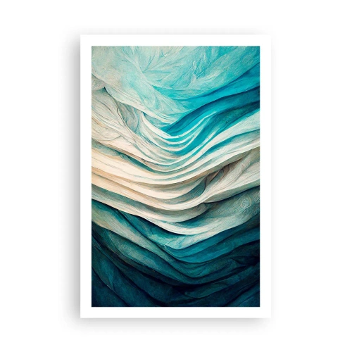Poszter - Kék telhetetlenség - 61x91 cm