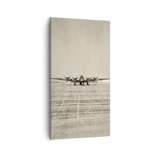 Vászonkép - Mint mindig készen - 55x100 cm