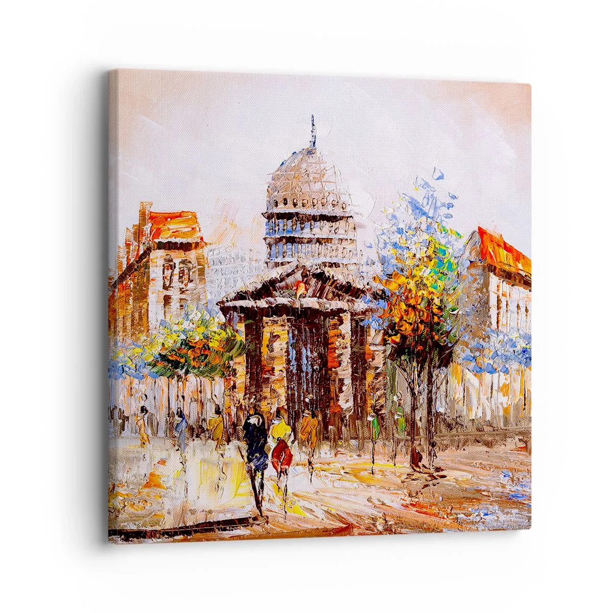 Vászonkép - Párizsi séta - 30x30 cm