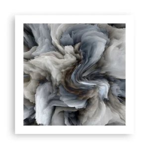 Poszter - Kő és virág - 50x50 cm