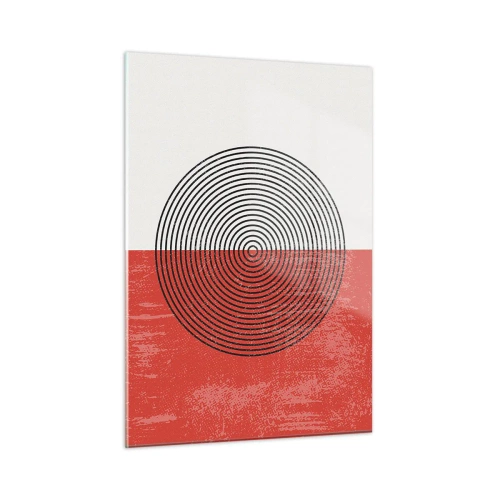 Üveg kép - Pont a célba - 50x70 cm