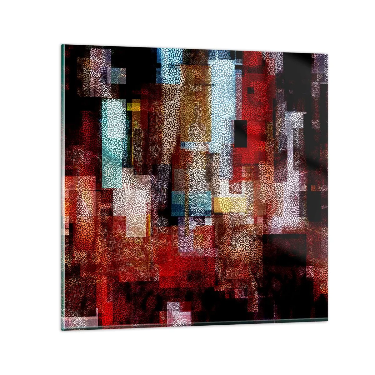 Üveg kép - Zavartság zavartsággal - 50x50 cm