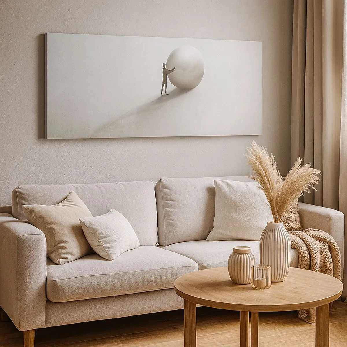 Vászonkép - Az élet játéka - 100x40 cm