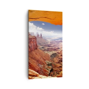 Vászonkép - Maga a természet faragta - 55x100 cm