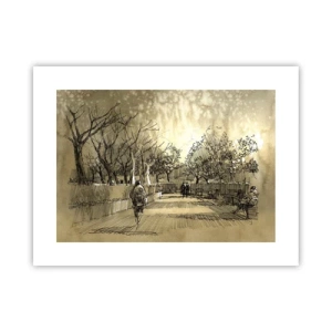 Poszter - Egy tollal megállított pillanat - 40x30 cm