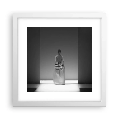 Poszter fekete keretben - Kifinomult egyszerűség - 30x30 cm