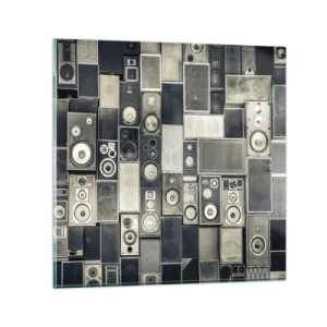 Üveg kép - És minden rendben van - 60x60 cm