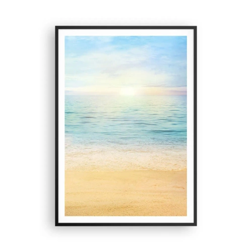 Poszter fehér keretben - Nagy kékség - 70x100 cm