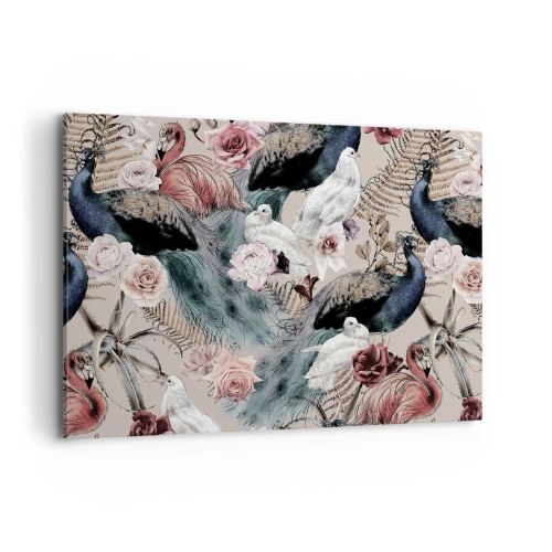 Vászonkép - A palota kertjében - 100x70 cm