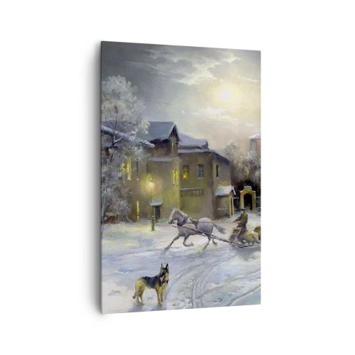Vászonkép - Az orosz tél varázsa - 80x120 cm