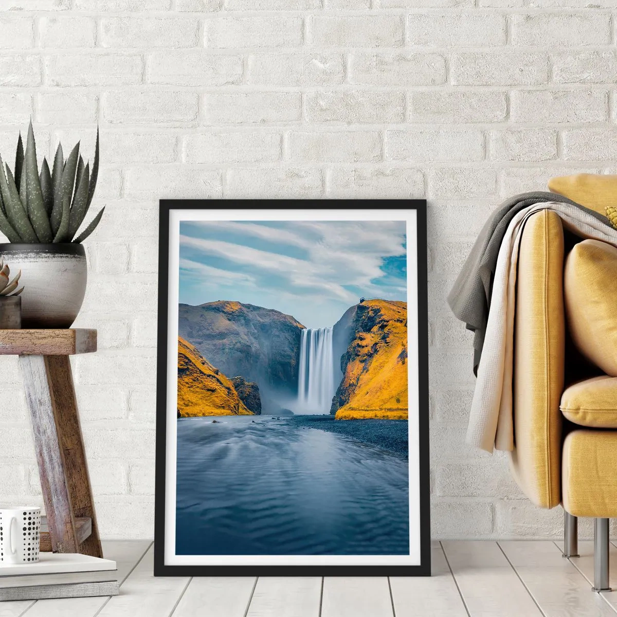 Poszter fehér keretben - Örök létezés, örök mozgás - 61x91 cm