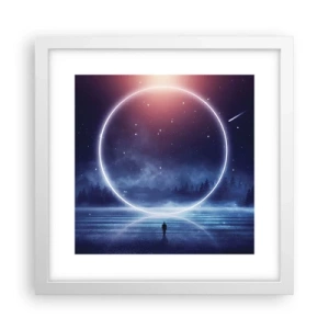 Poszter fekete keretben - Már itt vannak... - 30x30 cm