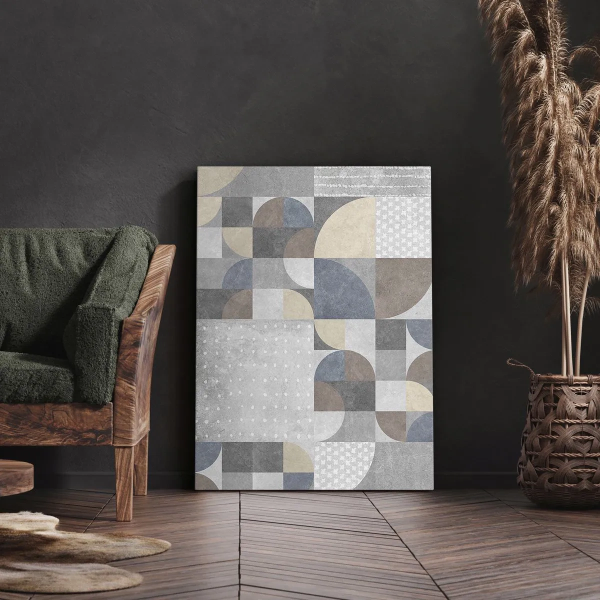 Vászonkép - Kerámia fantázia - 55x100 cm