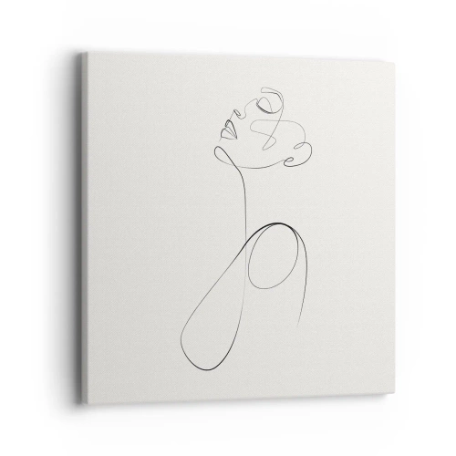 Vászonkép - Álmokban hurkolt - 40x40 cm