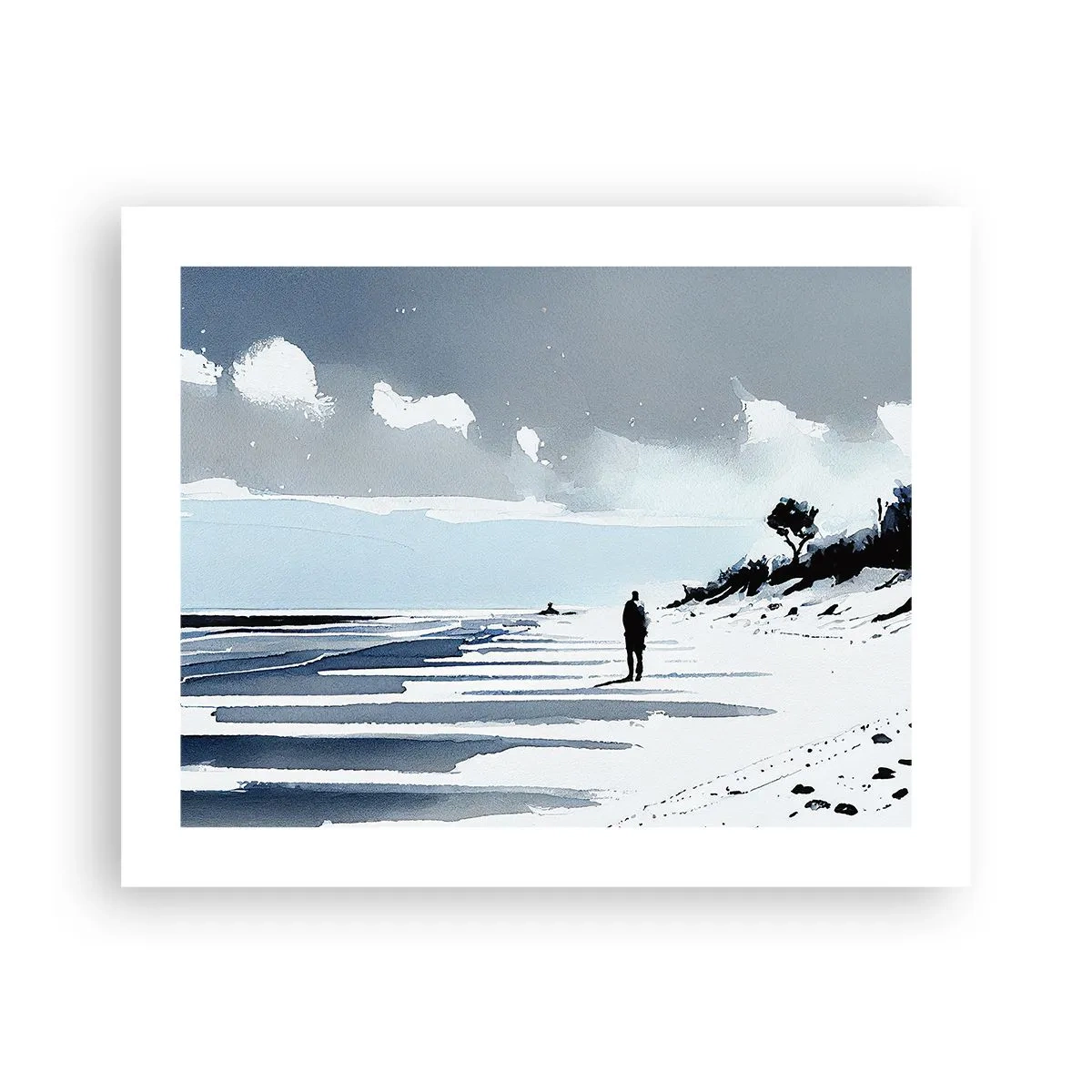 Poszter - Egyedül - 50x40 cm