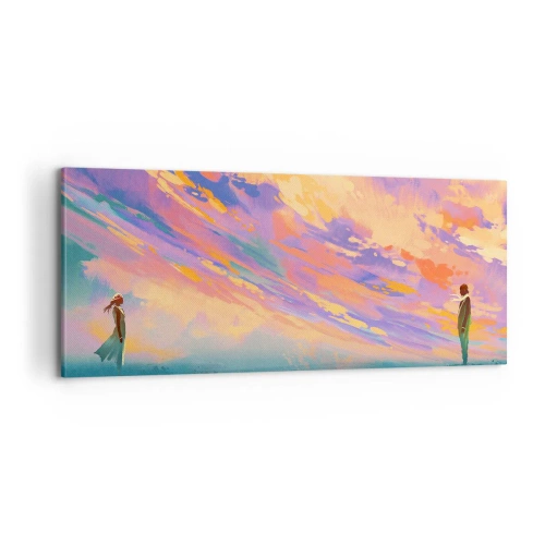 Vászonkép - Vonzási erő - 100x40 cm