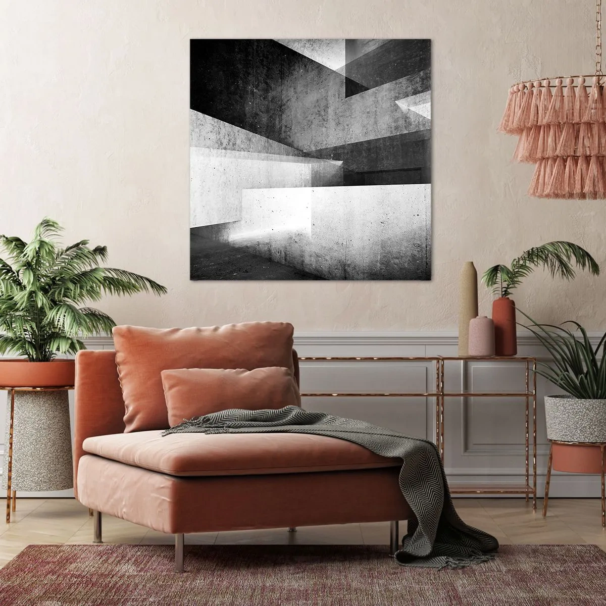Vászonkép - A tér szerkezete - 60x60 cm