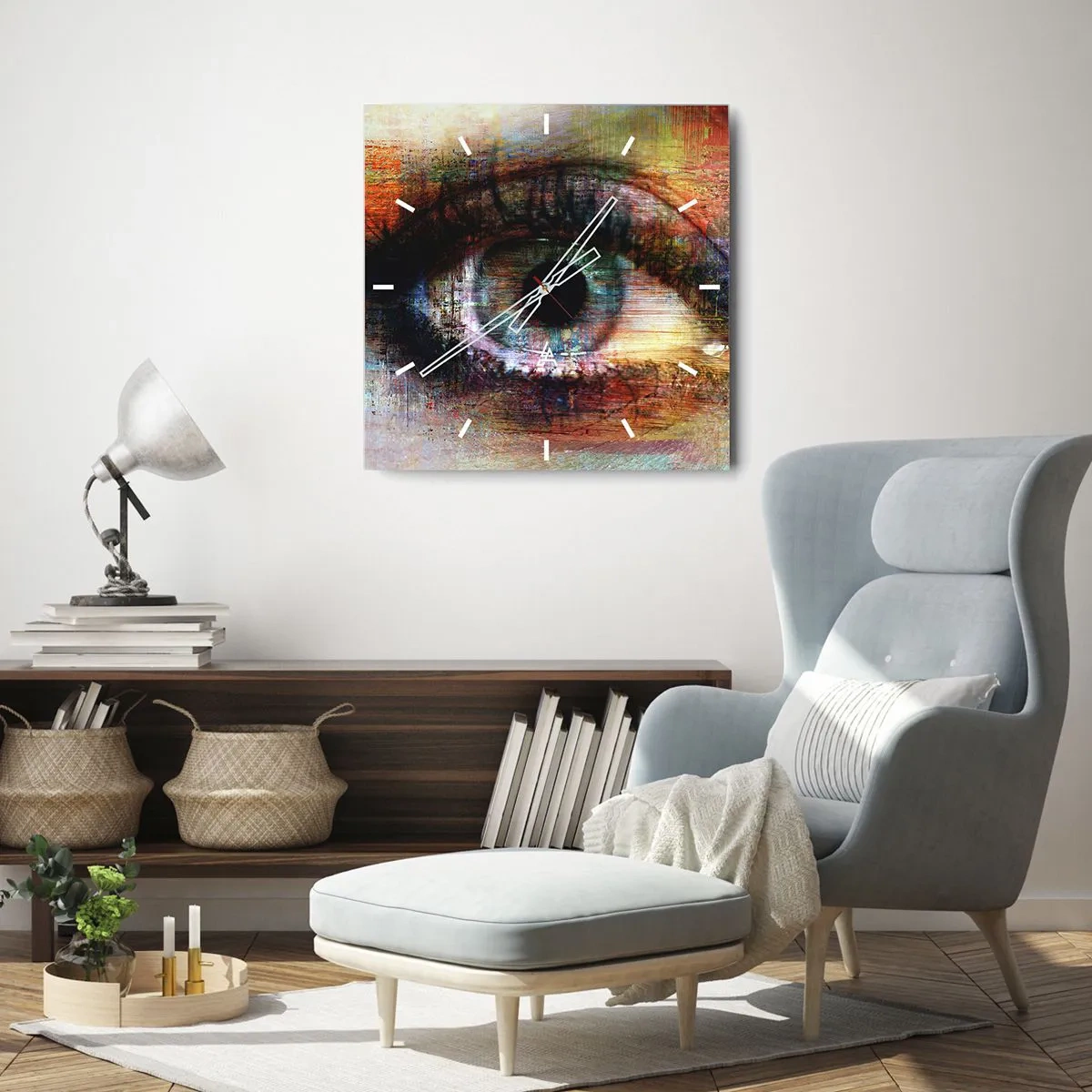 Falióra, Óra - Beleláthatsz a lélekbe - 30x30 cm