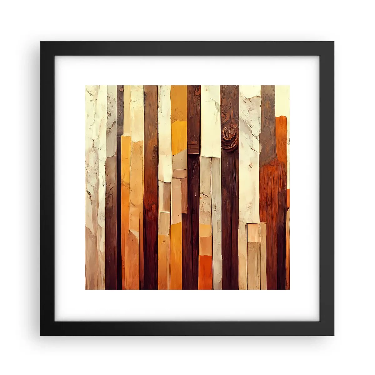Poszter fehér keretben - Az erdei fák himnusza - 30x30 cm