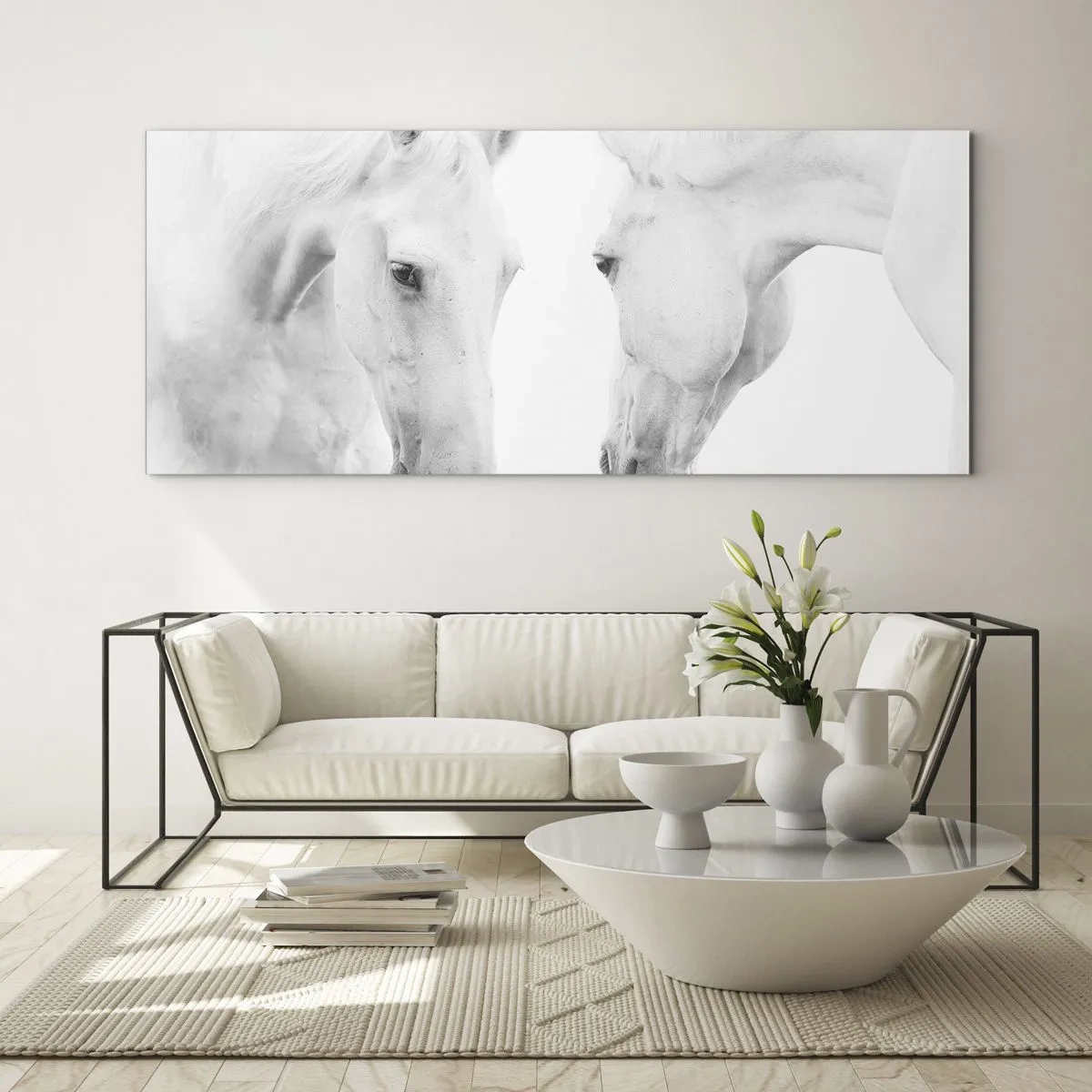 Üveg kép - Ez a barátság...? - 120x50 cm