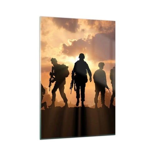 Üveg kép - Brothers in arms - 80x120 cm